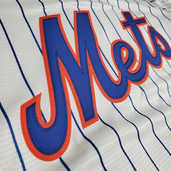 Nike New York Mets Darryl Strawberry #18 Jersey Cooperstown. NWOT - Picture 7 of 14